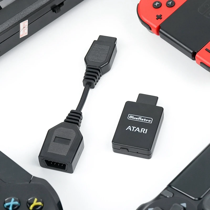 Bluetooth Wireless Joystick Adapter Game Controller Adapter For Atari 2600 Blueretro To PS5 8Itdo  One S Controller