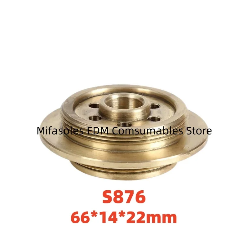 EDM Upper & Lower Diamond Wire Guide S876 66*24*14mm S877 45*22*14mm Die Guide Holder for SEIBU Service CNC Wire Cut Machine