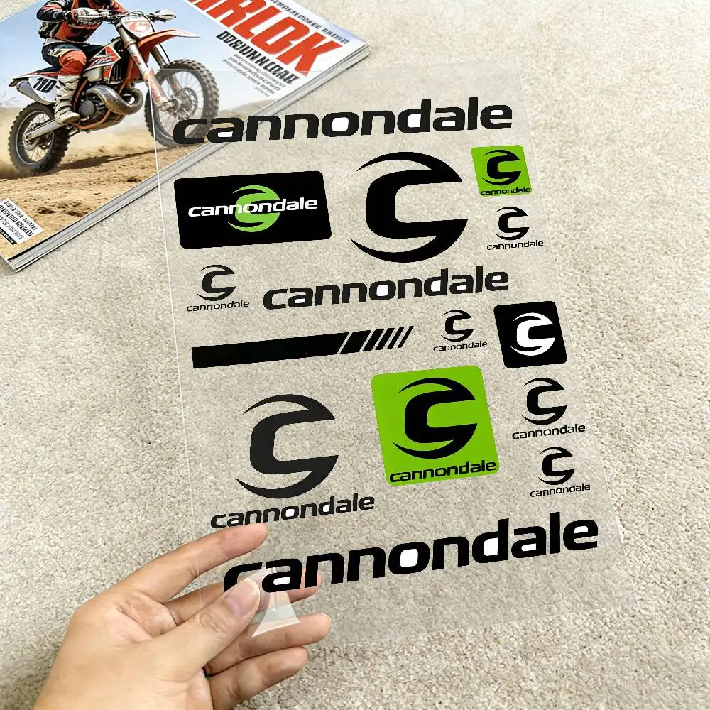 

Светоотражающие наклейки для мотоциклов Cannondale, водонепроницаемые виниловые наклейки для мотоциклетных шлемов, топливных баков, велосипедов