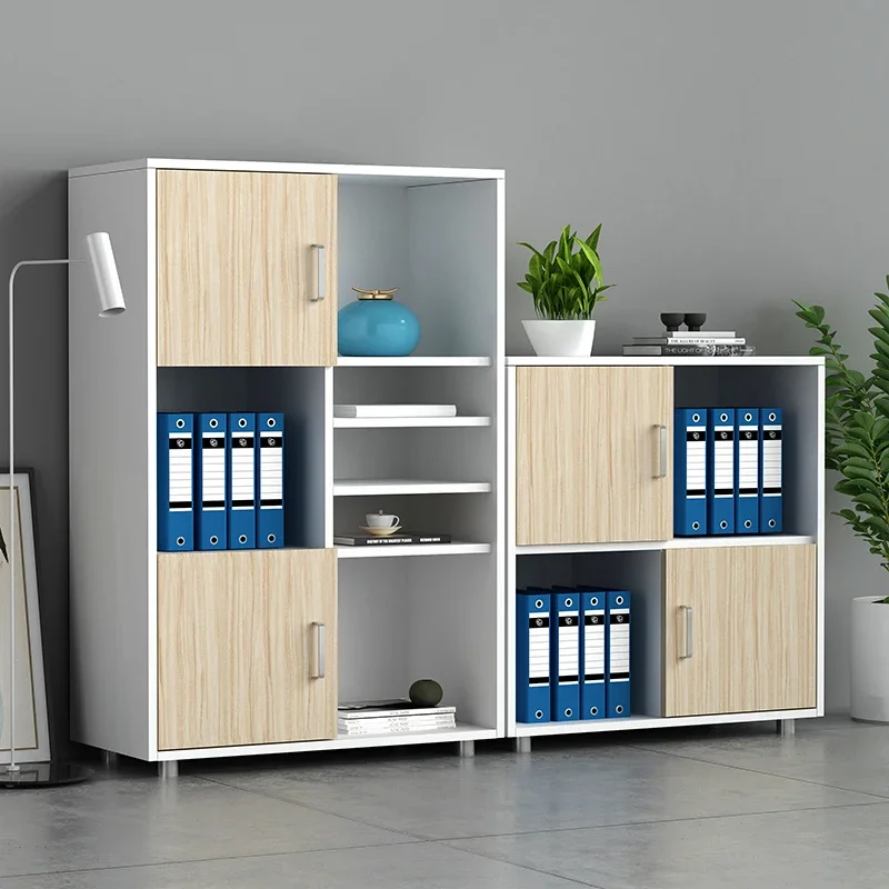 Tall Storage Filing Cabinet Vertical Stand Doors Drawers Modern Office Cupboards Open Nordic Armoires De Salon Modular Furniture