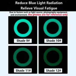 1pc Blue Green Flame welding Glass Replacement Welding Lens – Advanced Passive Filter Plate 106*51mm – Shade 9, 10, 11,12