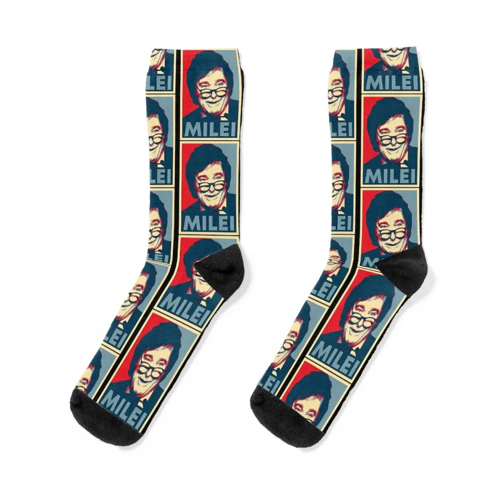 

Javier Milei Hope Socks aesthetic winter funny sock sheer Socks Men's Women's