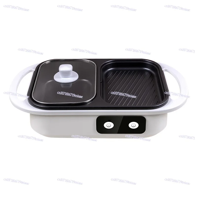 Rinse and bake integrated household multi-functional cooking pot electric baking pot electric hot pot