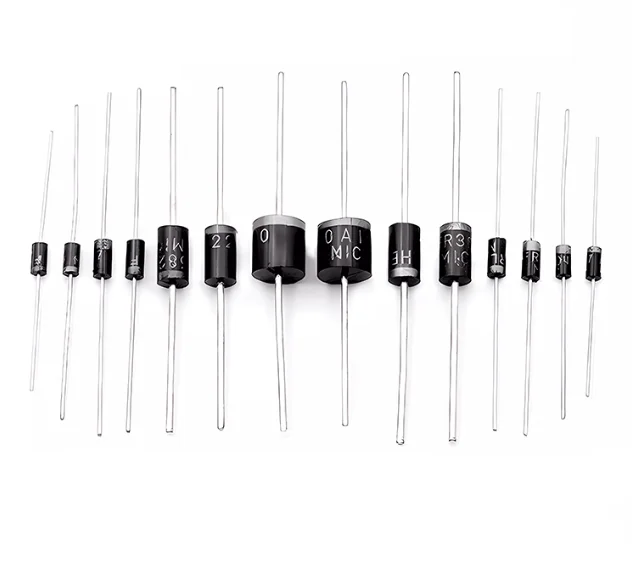 100PCS 1N4002 1N4003 1N4004 1N4005 1N4007 IN5401 1N5817 1N5819 1N5822 1N60 RL207 Diode Free Ship IN 1N4001 1N4148 1N5399 1N5408
