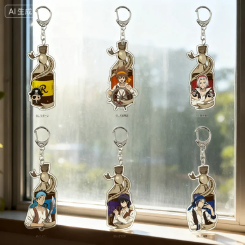 Anime Katekyo Hitman Reborn Ornaments Sawada Tsunayoshi Gokudera Hayato Yamamoto Takeshi Acrylic key chains Gift