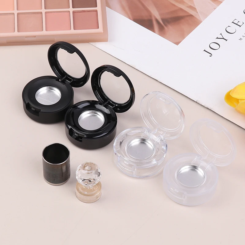 1/5pcs Eye Shadow Box Replace Empty Box Plastic Case For Blush Powder Eye Shadow Box With Aluminum Pan Tool Accessories