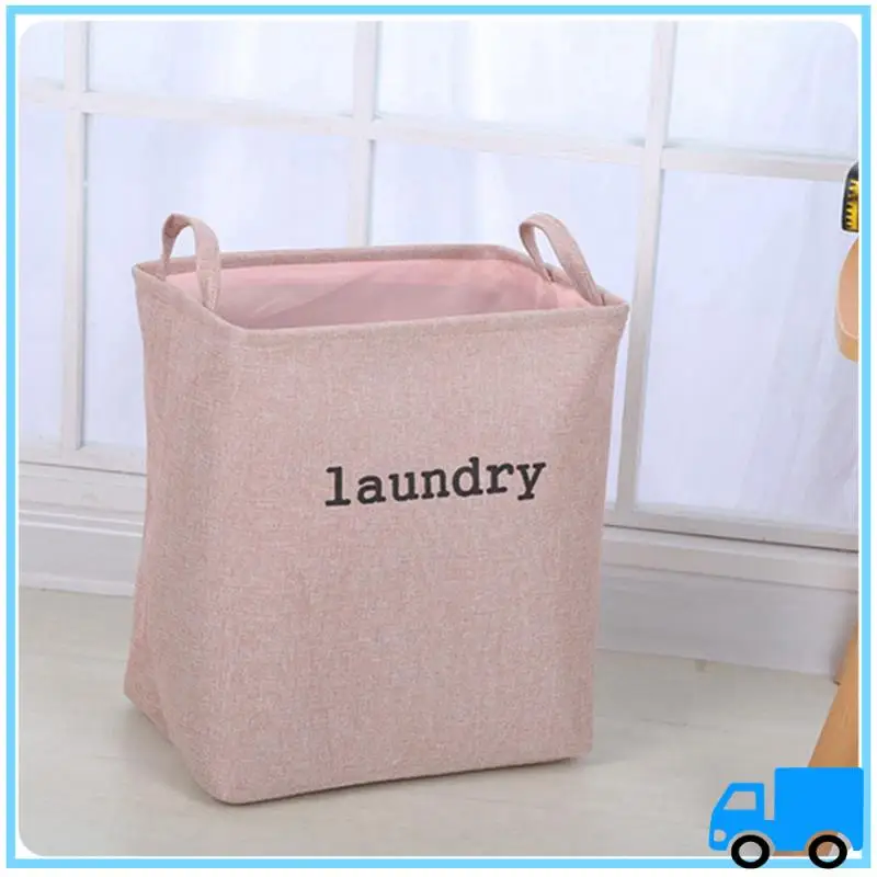 

Latest Portable Felt Dirty Clothes Storage Basket Clothes Basket Environment Living Room Kid Toys