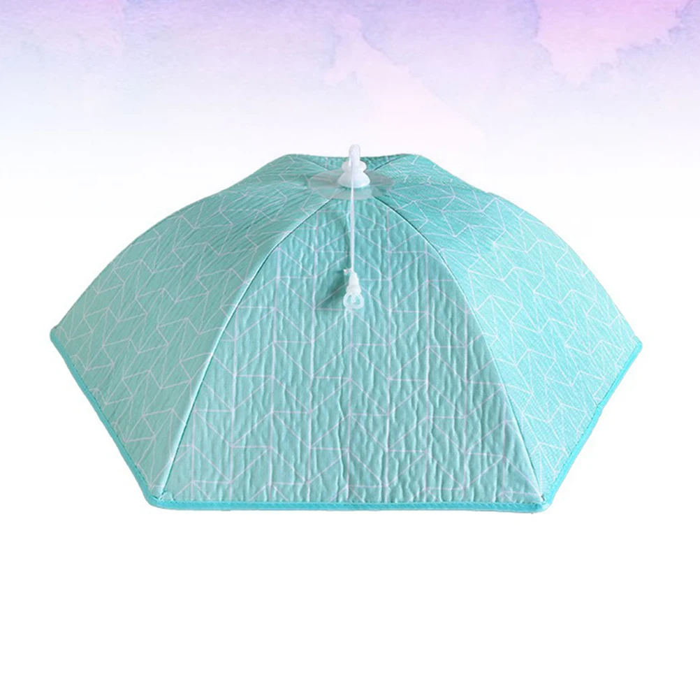 

1pc Food Protecting Foldable Mosquito Proof Household Kitchen Decoration Bright Food Protecting Tent Color 67X67Cm Green