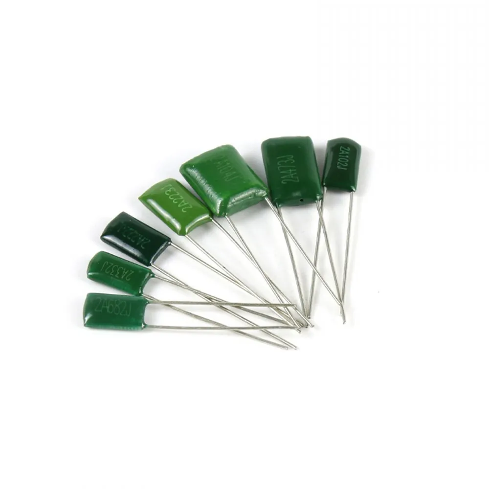 Polyesterfolienkondensator 100V 1nF 1,5nF 2,2nF 100nF 220nF 2A102J 2A152J 2A222J 2A392J 2A103J 2A473J 2A104J 2A154J 2A474J – Detail 8