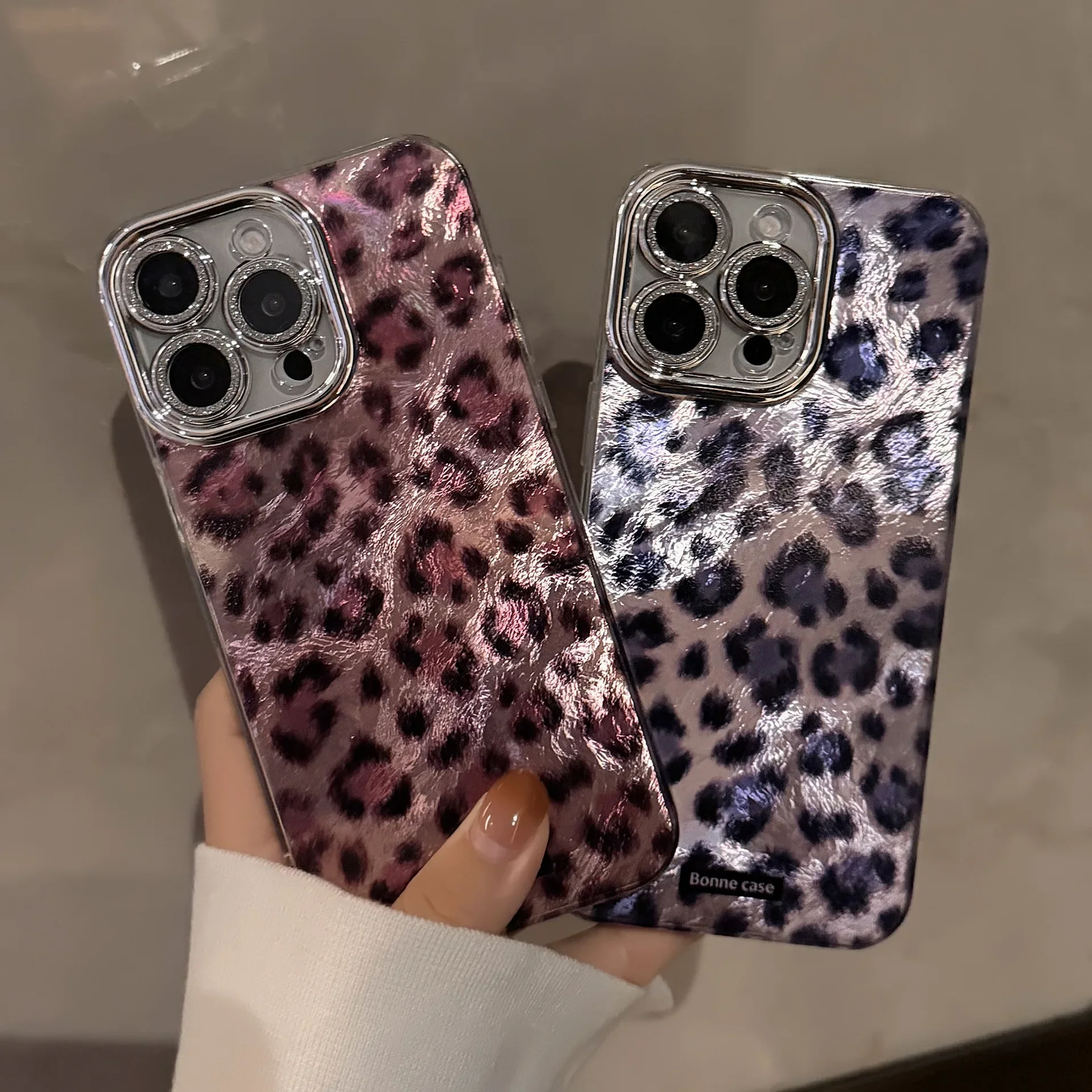 Personalized Spice Girl Leopard Print Applicable Apple 15 Phone Case iphone16promax Premium Sense 12 Lens Film 14 Hard