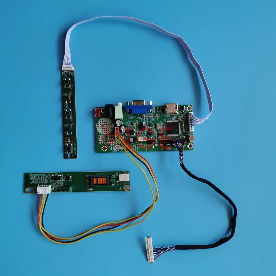 

LCD Display Drive Controller Board Fit QD15TL01 QD15TL04 QD15TL03 QD15TL02 VGA+HDMI 1280x800 1280*800 30 Pin LVDS 1-CCFL Kit DIY