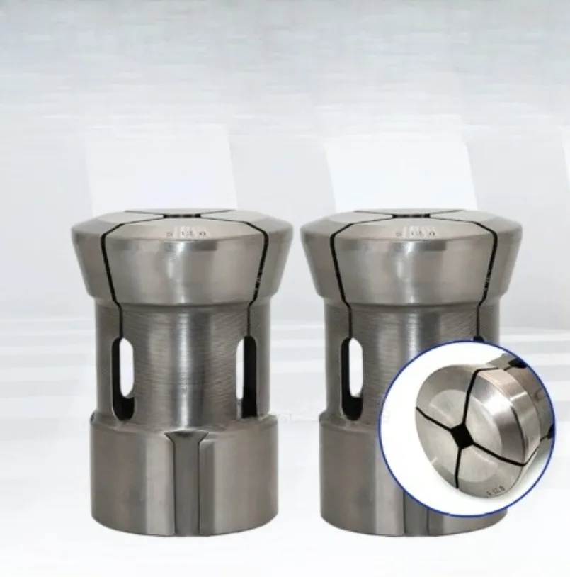 CK46# 3.0-46.0mm Round Square Hexagon Hole Type CNC lathe Back Pull collet Spring Steel High Precision Chuck
