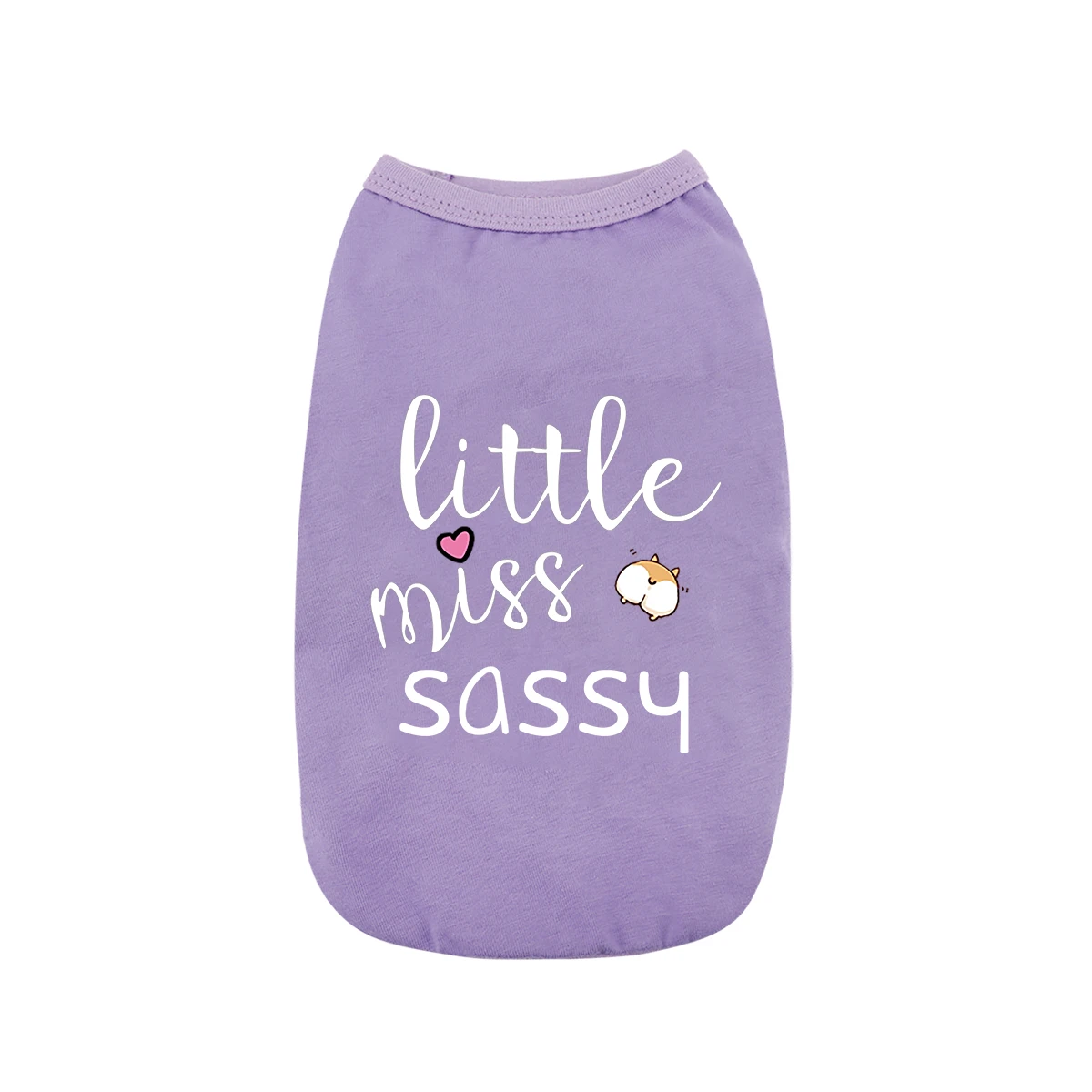 Little Miss Sassy - Summer Vest Dog Vest For Small Puppy Clothes Pet Clothes T-shirt