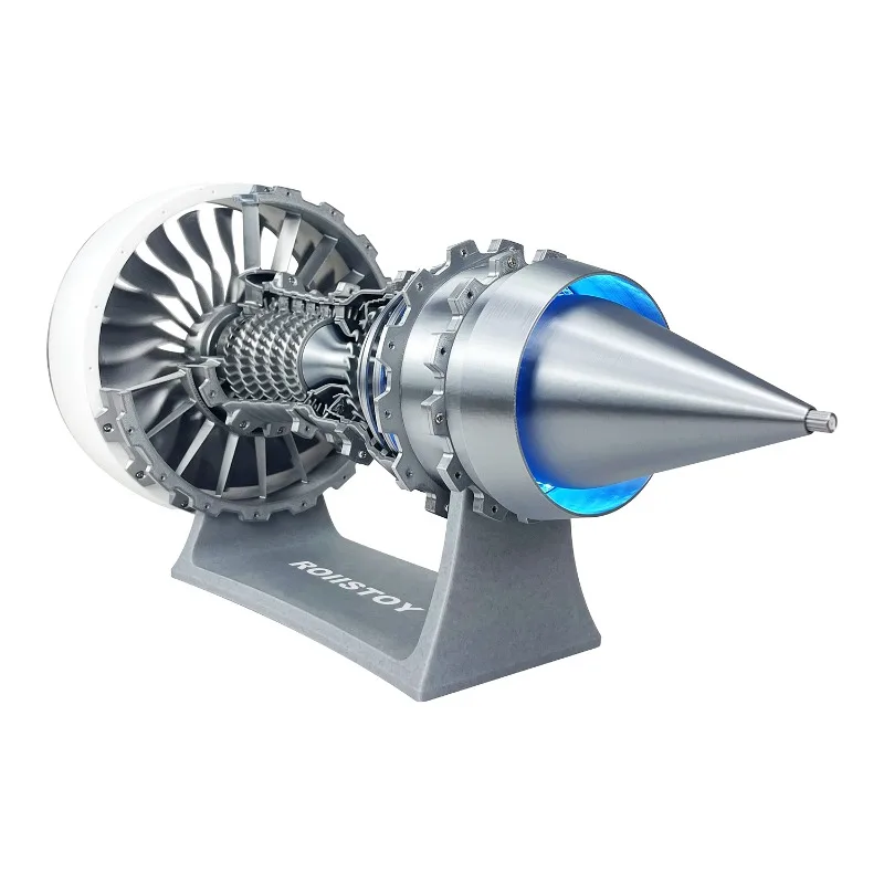 

DIY Aircraft Turbine Engine Model Kit 47cm Turbofan Engine Model Assembly Fun Toy Ornament