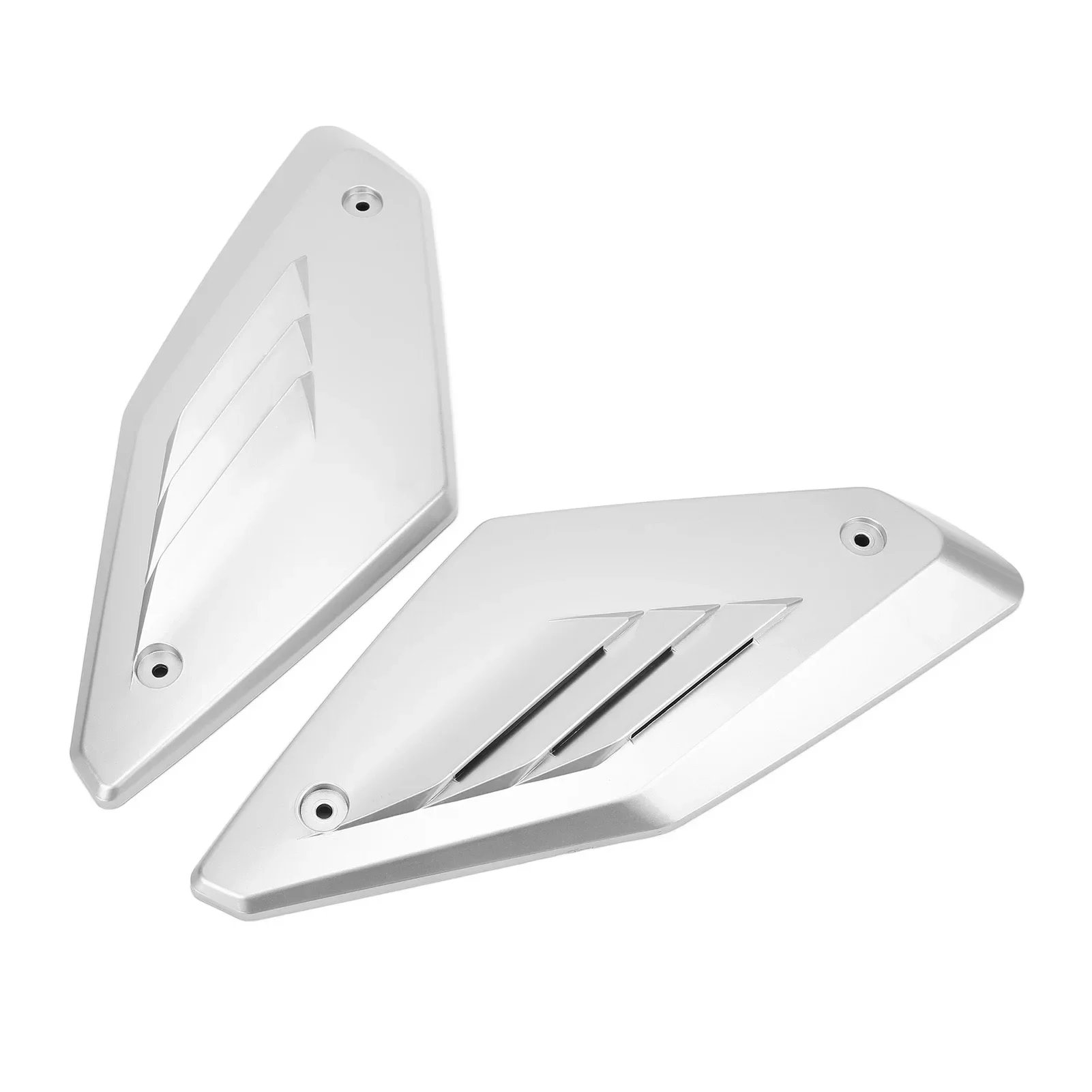 

2PCS Motorcycle Side Panel Air Intake Cover Guard - Protection Replacement, Shields Air Intake from Debris, Maintains Engine Per