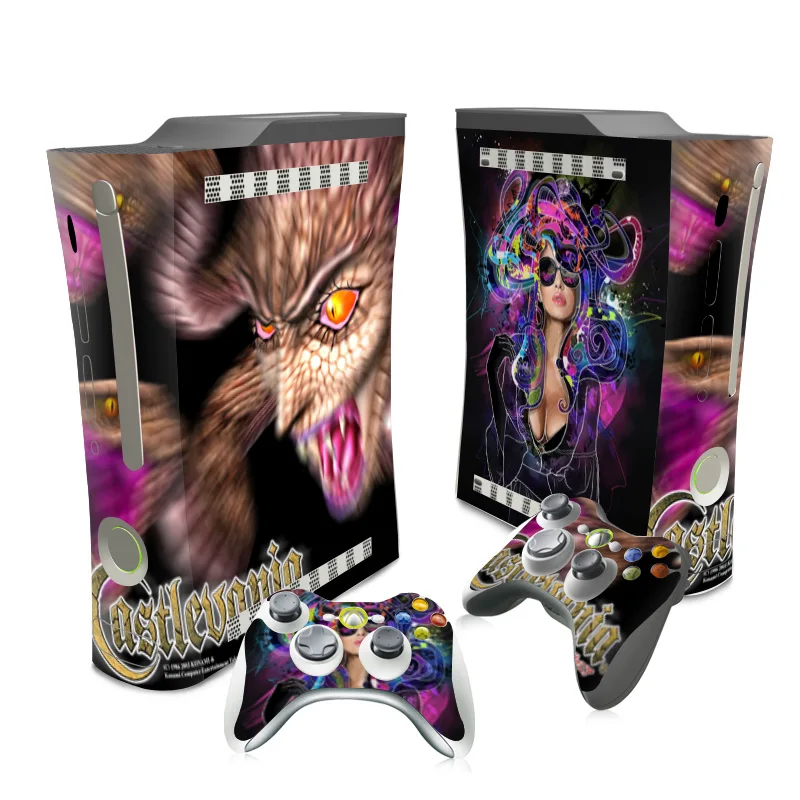 غطاء لاصق واقي للجسم بالكامل من الفينيل ، غطاء لاصق للجلد لـ Xbox our Fat consult ، ملصق لف