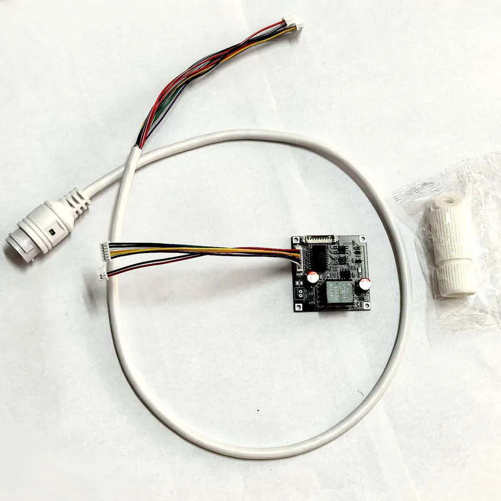 100pcs Smart Output 48V to 12V/2A CCTV POE Module PCB Board Power Over Ethernet With POE Cable
