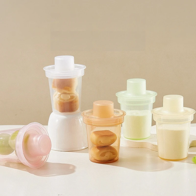 Portable Baby Formula Dispenser, Leak-Proof Moisture-Proof, Travel Portion Box, Newborn Milk Powder Storage Jar