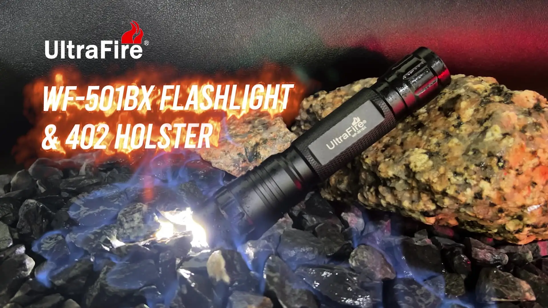 Multifunction Flashlight Blue Fuel Flashlight UltraFire WF-502B ...