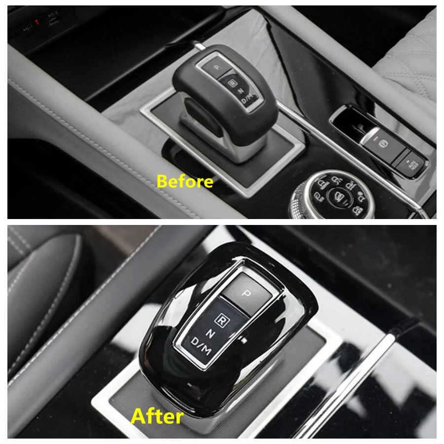 

Stalls Transmission Gear Shifter Knob Head Handle Ball Decor Cover Trim For Mitsubishi Outlander 2023 - 2025 Car Accessories