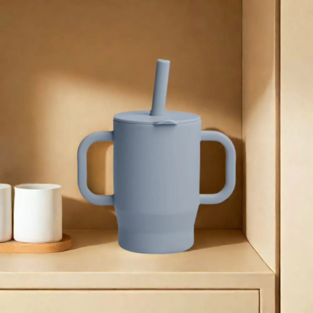 Copos de silicone para bebês, copos de alimentação inquebráveis de 180ml, resistente ao calor, sem bpa, copo de treinamento para bebês, leite