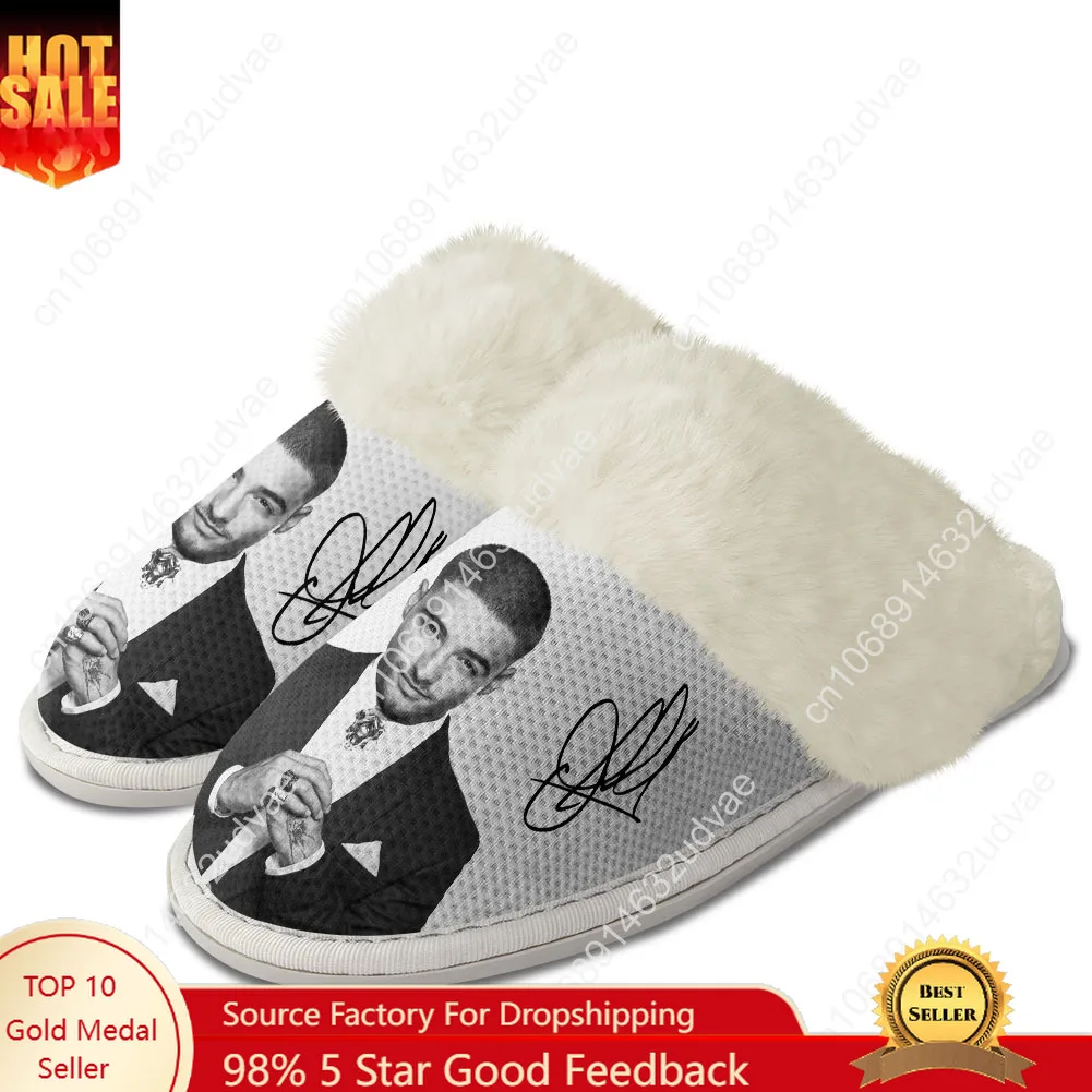 

Maluma Plush Slippers Keep Warm Shoes Mens Womens Home Cotton Bedroom High Quality Customized Thermal Lightweight Slipper DIY