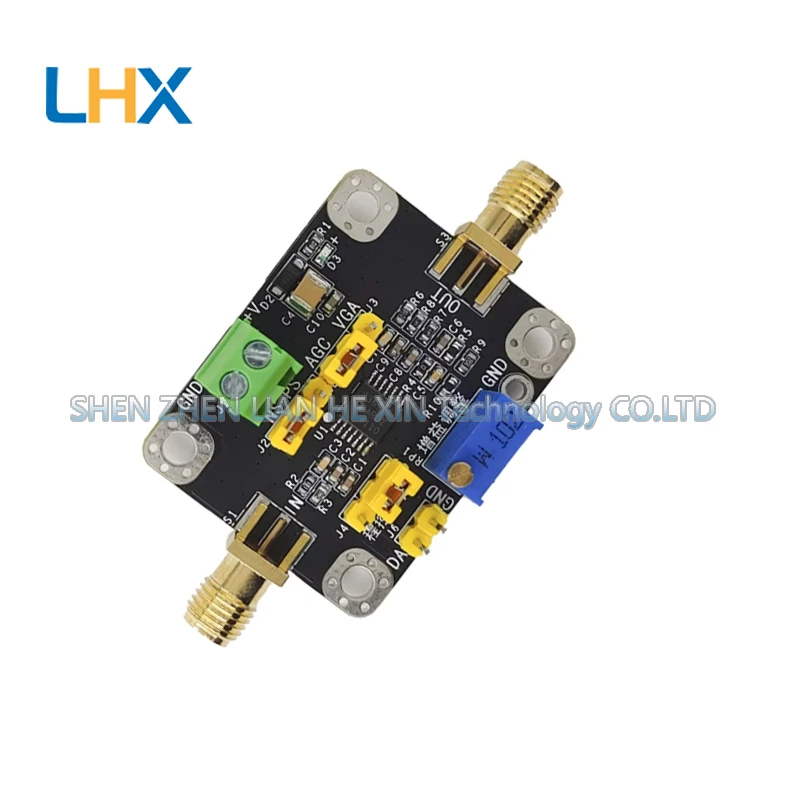 AD8367 VGA/AGC gain amplifier module 500M bandwidth 45dB gain adjustment range