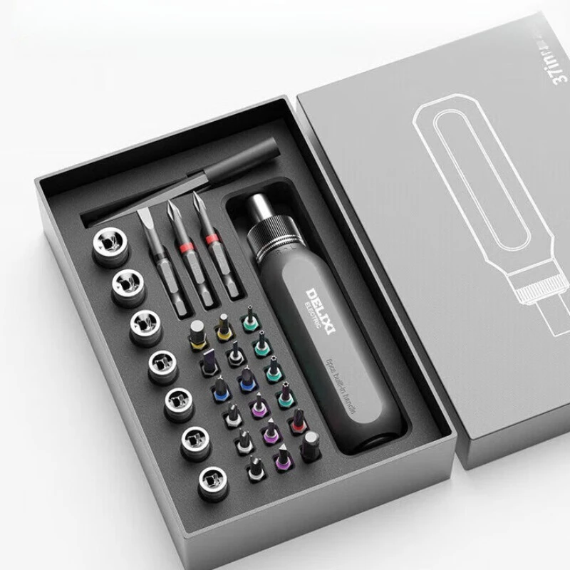 

Ratchet screwdriver set tool multi-functional plum blossom screwdriver home, luxury gift box