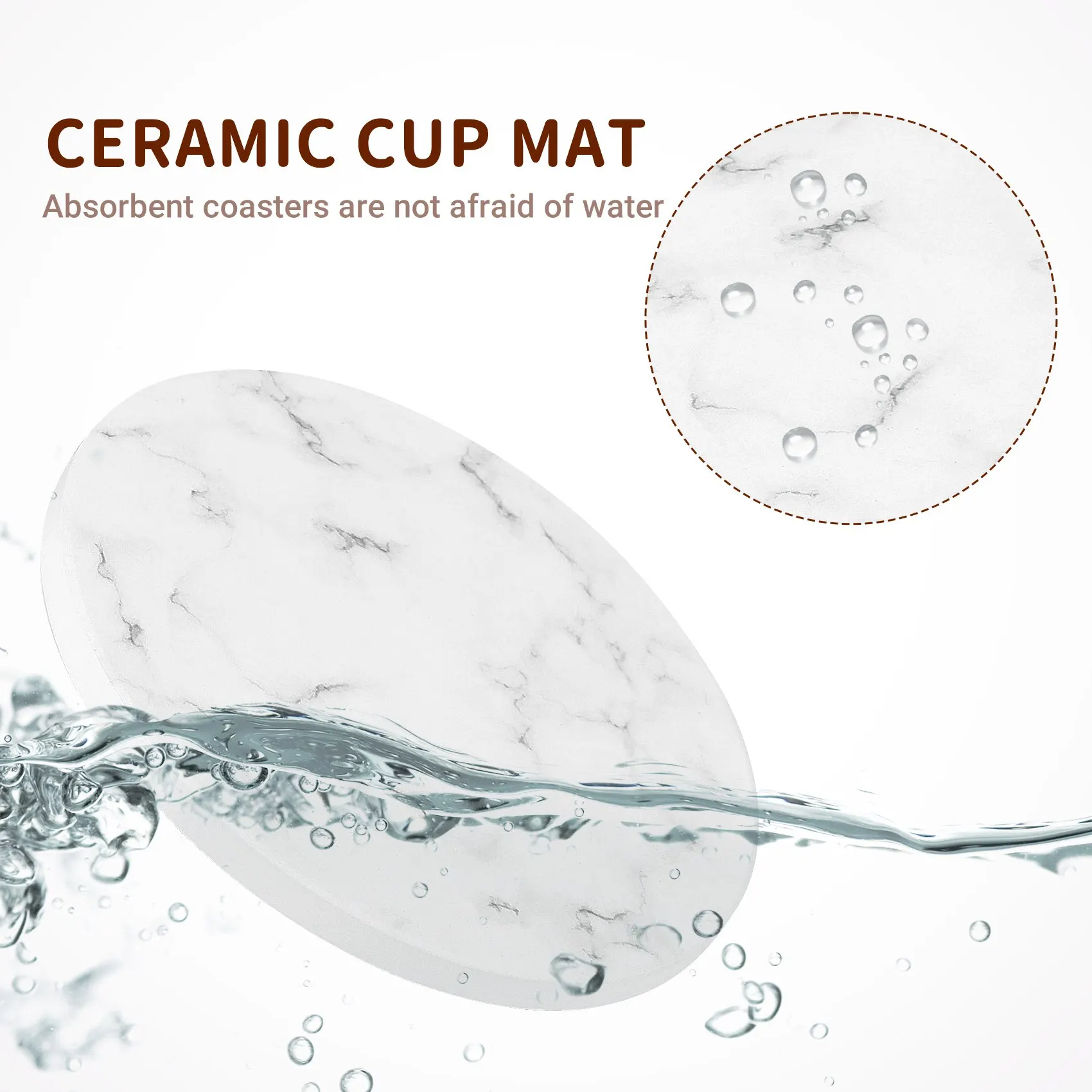 ABAH-absorberende onderzetters - Marble Coaster Set recensie en prijs