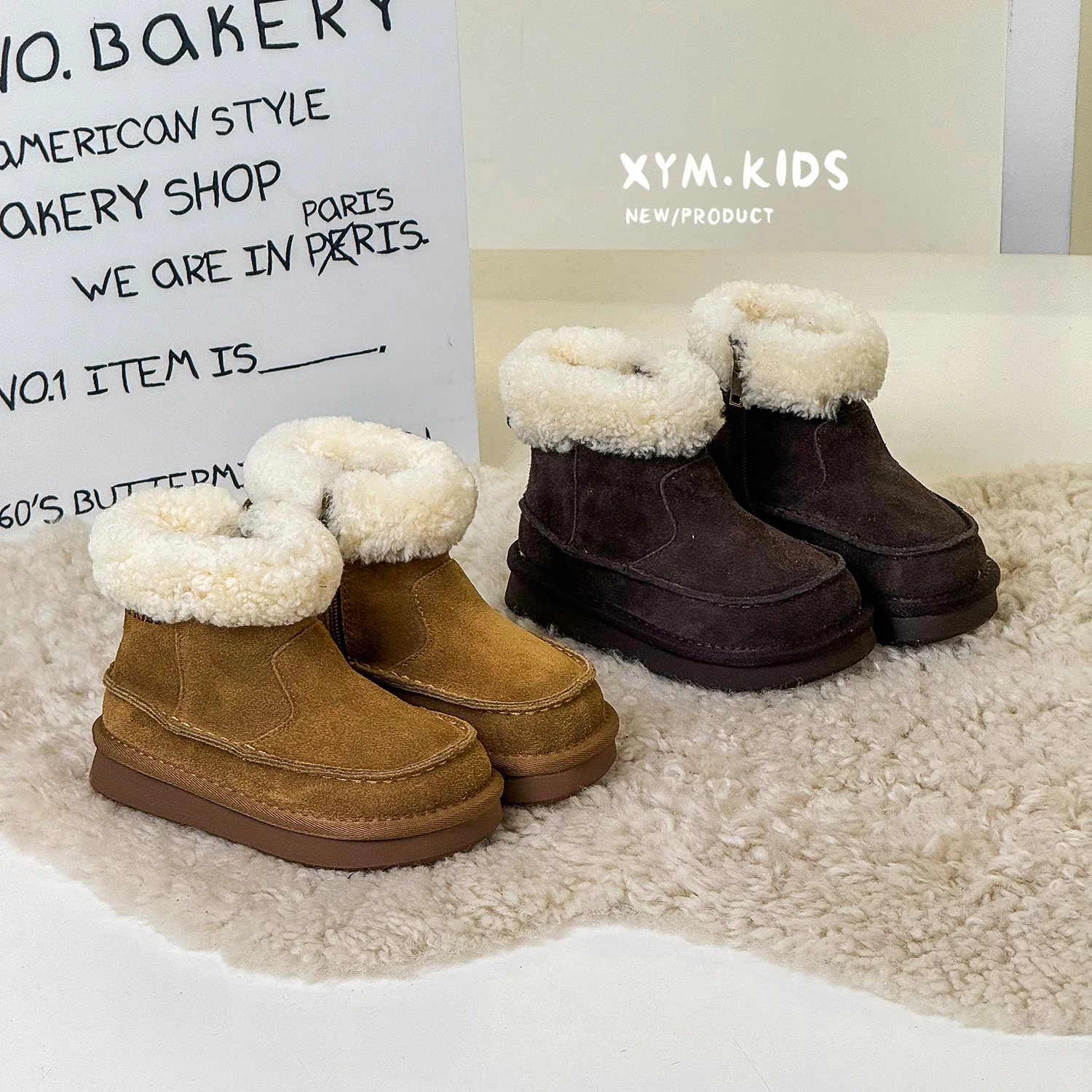 

Зима 2024, новые зимние сапоги для девочек, модные студенческие ботинки из матовой кожи для студентов, большие хлопковые сапоги, повседневная обувь