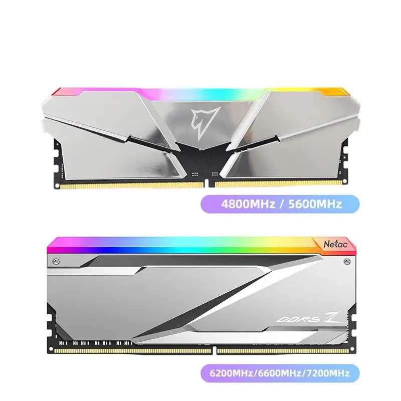 New! DDR5 4800MHz 8GB Memory Ram DDR5 5600MHz 6200MHz 6600MHz 7200MHz 16GB x2 Memoria Ram DDR5 RGB XMP3.0 Diy Daming Computer