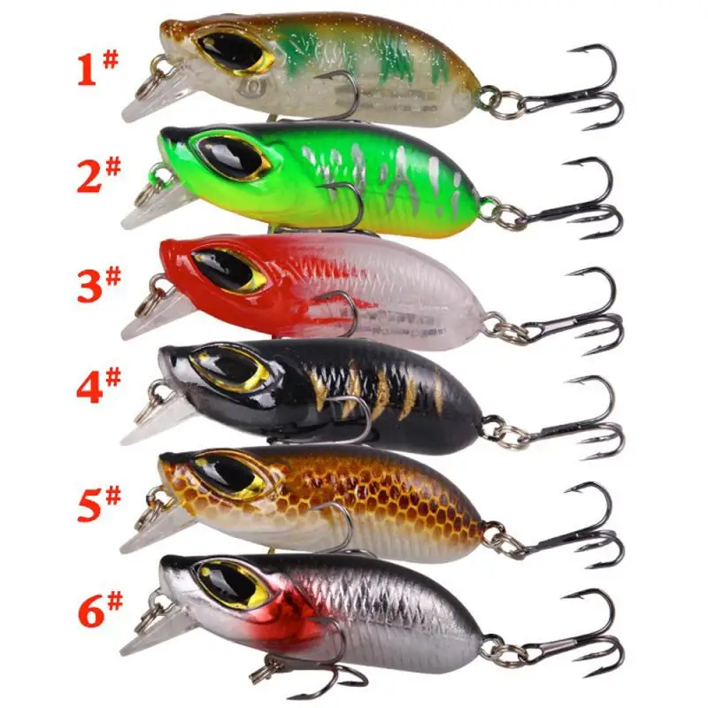 Fake Bait 3d Eyes Built-in Sound Beads Sharp Tip Throw Further Center Of Stability Bait Fishing Supplies 7.5 Grams