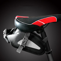 2023 New Waterproof Bicycle Saddle Bag Tools Storage Rear Seat Tail Bag MTB Road Bike Cycling Tail Bag Accessories