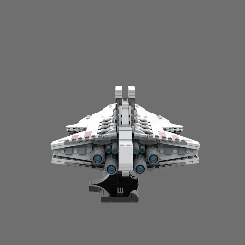 936 PCS 비행기 미디 스케일 헌터급 전함 MOC 맞춤형 모듈식 빌딩 블록 창의적인 디자인 DIY 소년 장난감 생일 선물