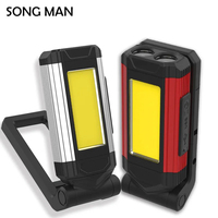 Portable Super Bright 5W COB Type-c USB Rechargeable Magnetic Base Car Repair LED Workshop Light Work Light lantern hot product