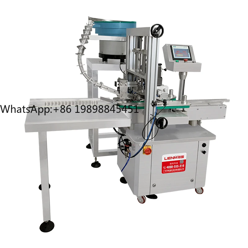 Factory Price Capping Machines Close Lids Machine Automatic Servo Capping Machine Electric Bottles Provided LM Glass Botte 244