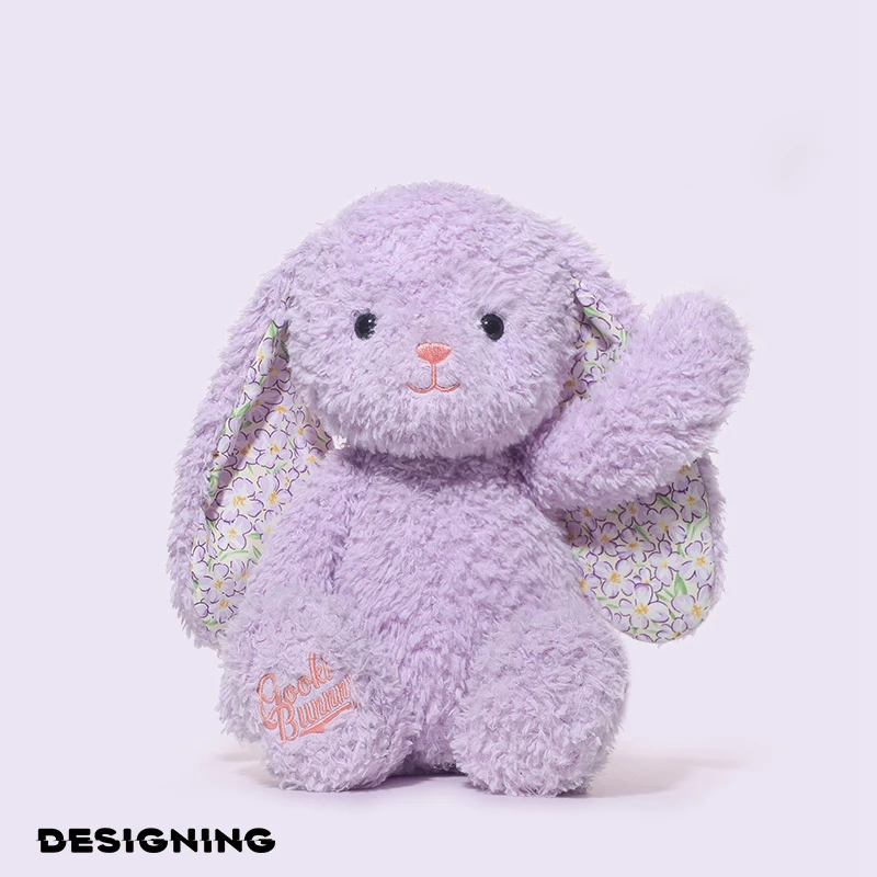 Cute Rabbit Plush Toy Soft Stuffed Long Ears Bunny Doll Funny Baby's Sleeping Companion Delicate Home Decoration Kids Gifts