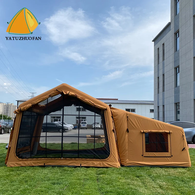 

Portable Quick Setup Waterproof Camping Tent For 6-8 Person With One Bedroom And Living Room