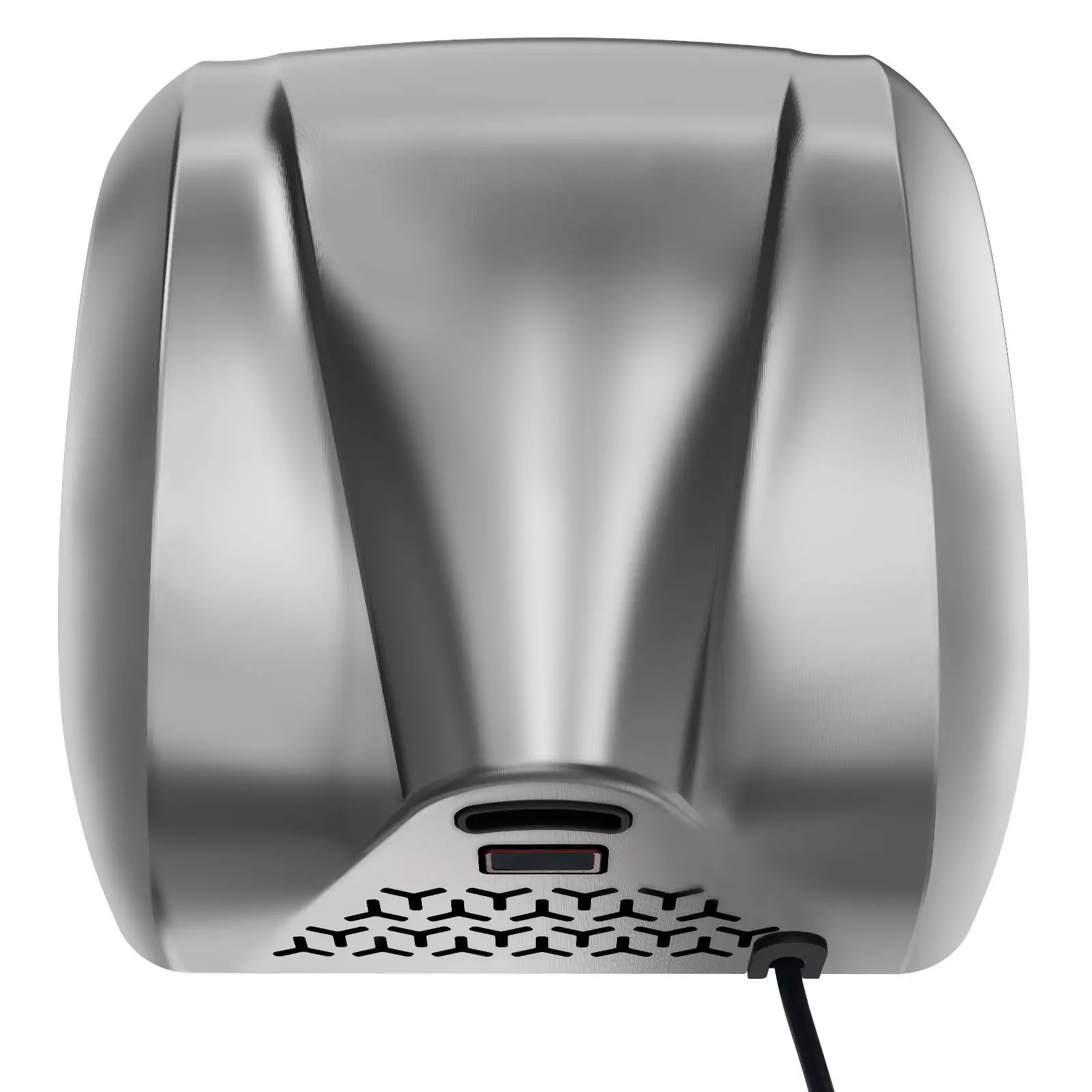 Secador de Manos Comercial de Alta Resistencia, 1300W, Automático, de Alta Velocidad, de Acero Inoxidable, con Aire Caliente, 120V, Enchufable/Cableado