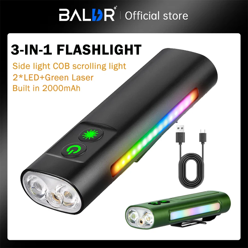 

1000LM светодиодные фонарики 1200 мАч перезаряжаемый 10 режимов фонарик с магнитом COB прокручивающий свет водонепроницаемый аварийный фонарь для кемпинга