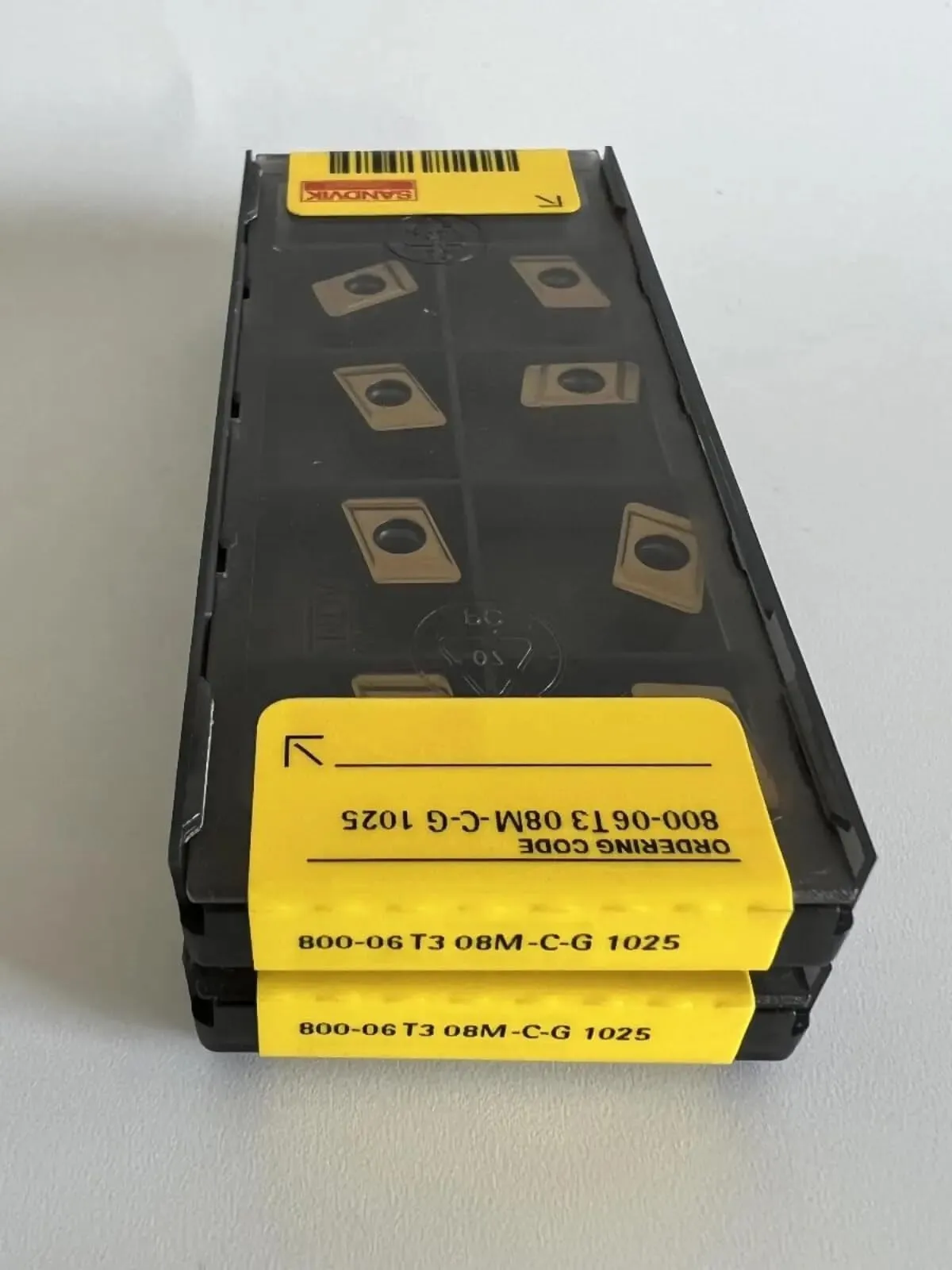 

Original SANDVIK / 800-06T308M-C-G 1025 / Hard alloy CNC Blade 10 Pcs