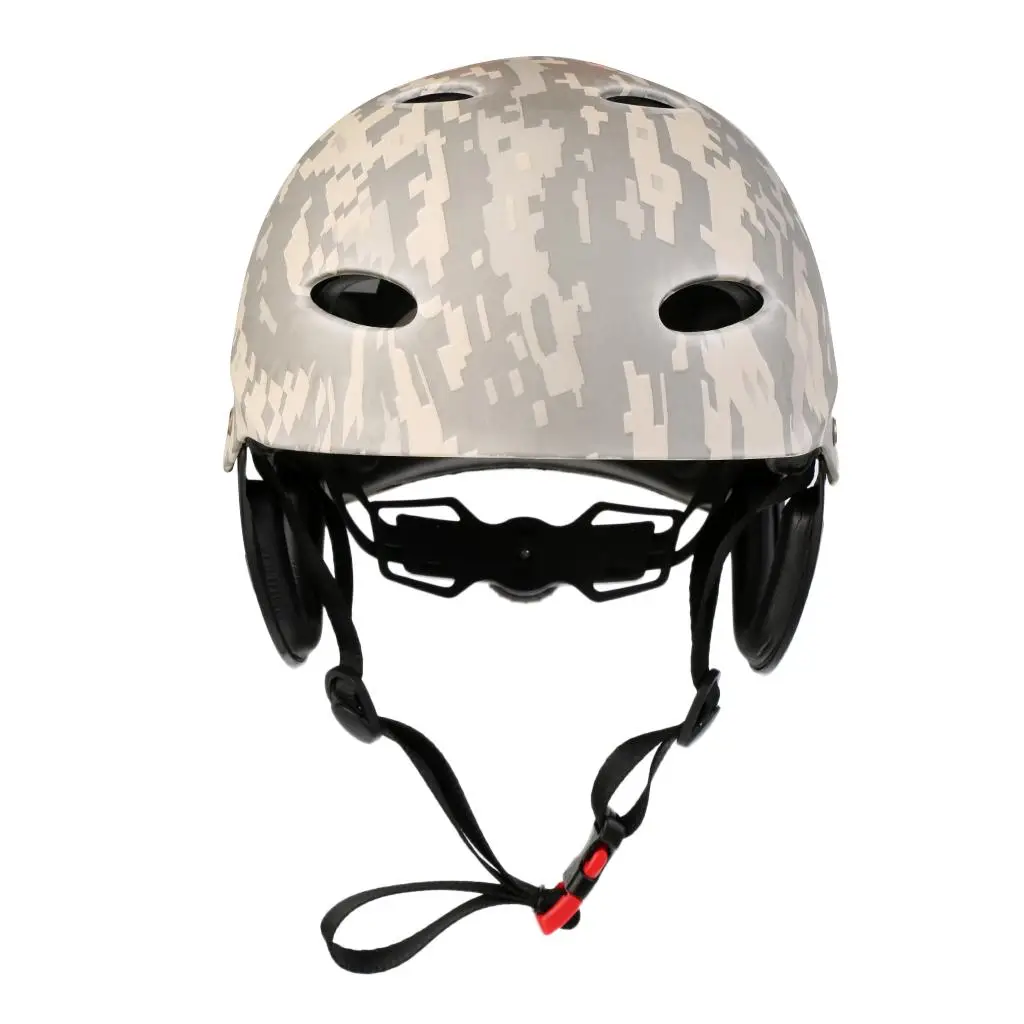 Premium Impact Protection Water Sport Safety Helmet Adjustable Hard Cap for Inflatable Kayak Canoe Sailing Boating
