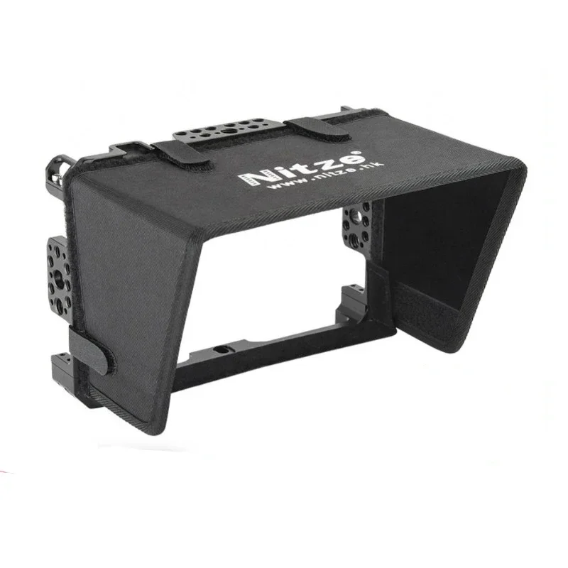 Nitze JT-S02B Monitor Cage Sunhood for SmallHD Indie 7 / 702 Touch 7\