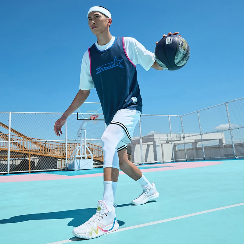 Xtep Basketball Shoes For Men 2024 Autumn Support Sports Shoes Stronger Propulsive Force Comfortable Sneakers 876319120009