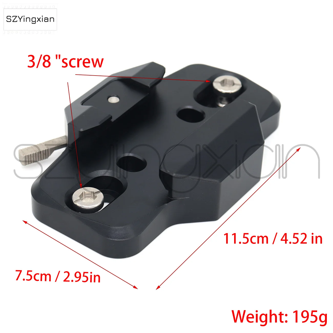 DJI Ronin 4D Camera Quick Release Plate for DJIR Ronin 2, Swing Arm, Telescopic Cannon. Aluminum Alloy Material