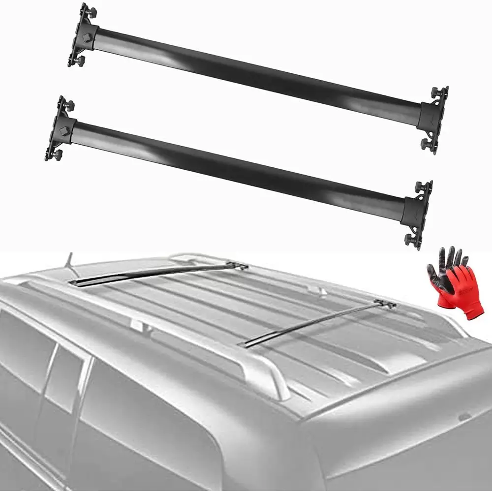 

Universal Roof Rack Crossbars for 2008-2013 Toyota Highlander with Side Rails