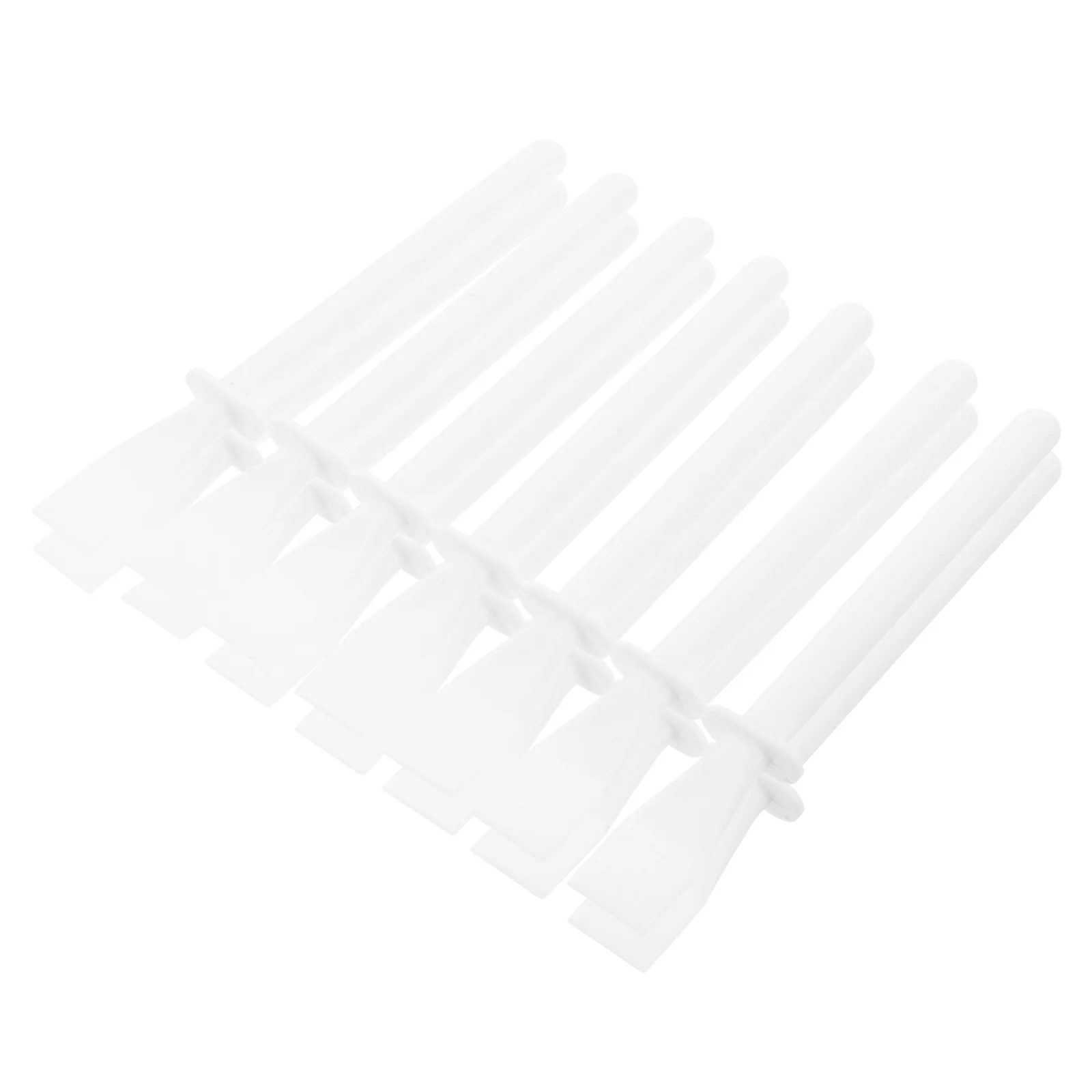 

50pcs Glue Spatula Spreader Applicator Tool Craft Scraper Woodworking Epoxy Adhesive Smear Stick Durable Plastic For Oil
