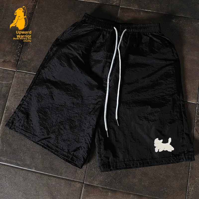 Quick Dry Outdoor Five-Point Sports Shorts Men's Loose Fit Women's Casual Straight Leg Pants Couple's Daily Wear Summer