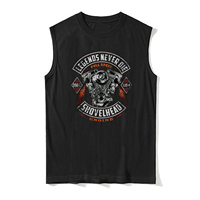 Legends Never Die Shovelhead Engine Biker Garage Motorcycle Vest New 100% Cotton O-Neck Tank Tops Casual Mens Sleeveless T-shirt