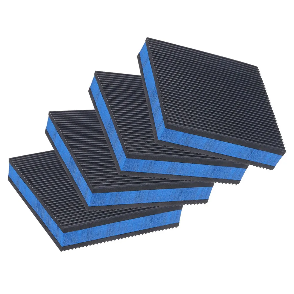 4 Rubber EVA Shock Pads for Mechanical Vibration Isolation Perfect for Washing Machines and Air Conditioning Units